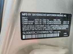 2017 BMW X3