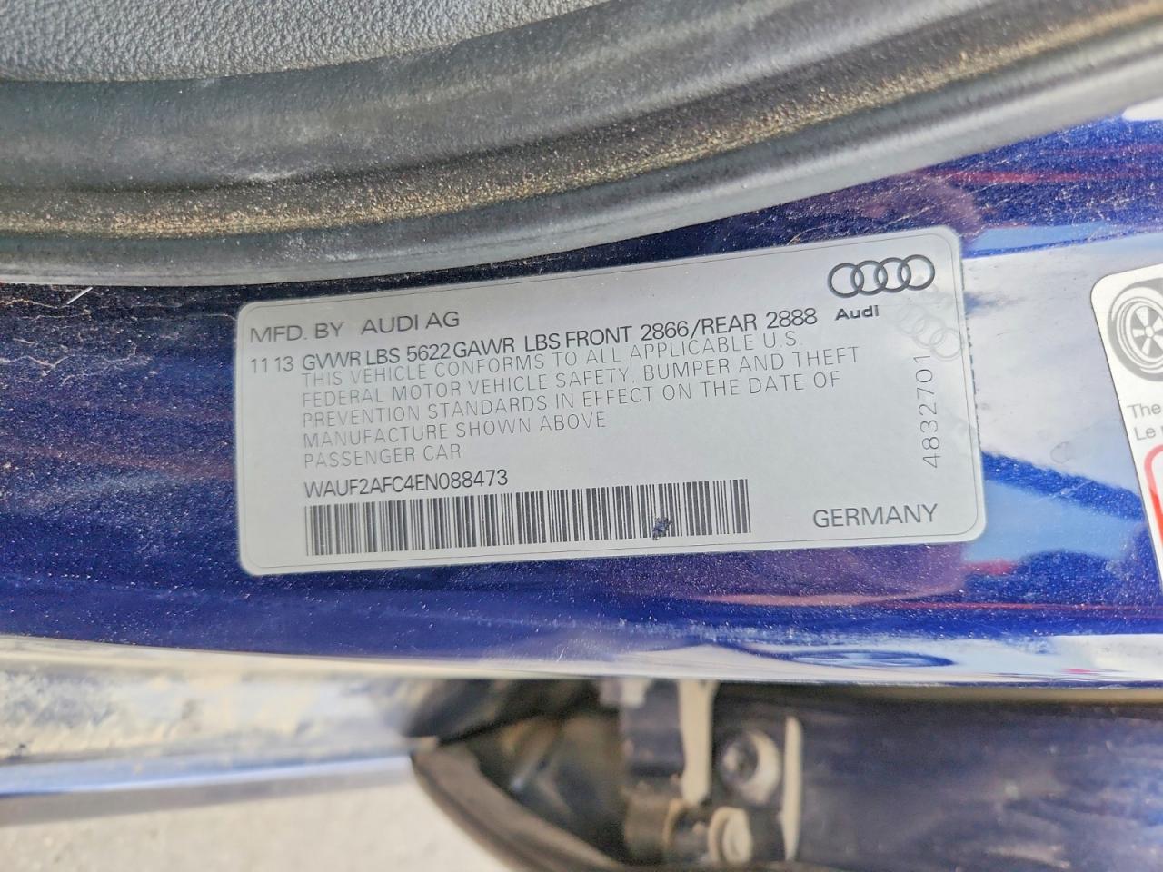 2014 AUDI S6