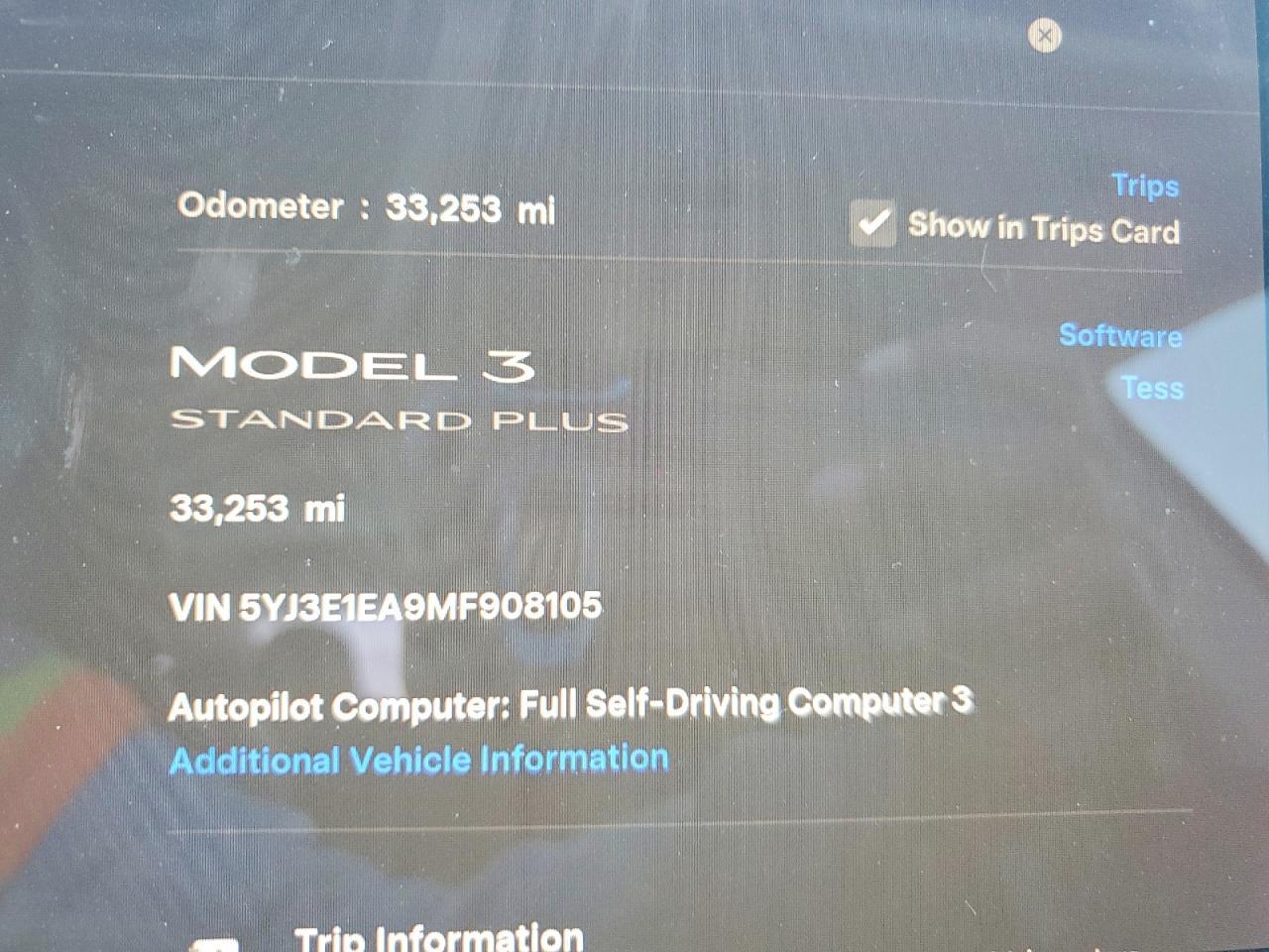 2021 TESLA MODEL 3