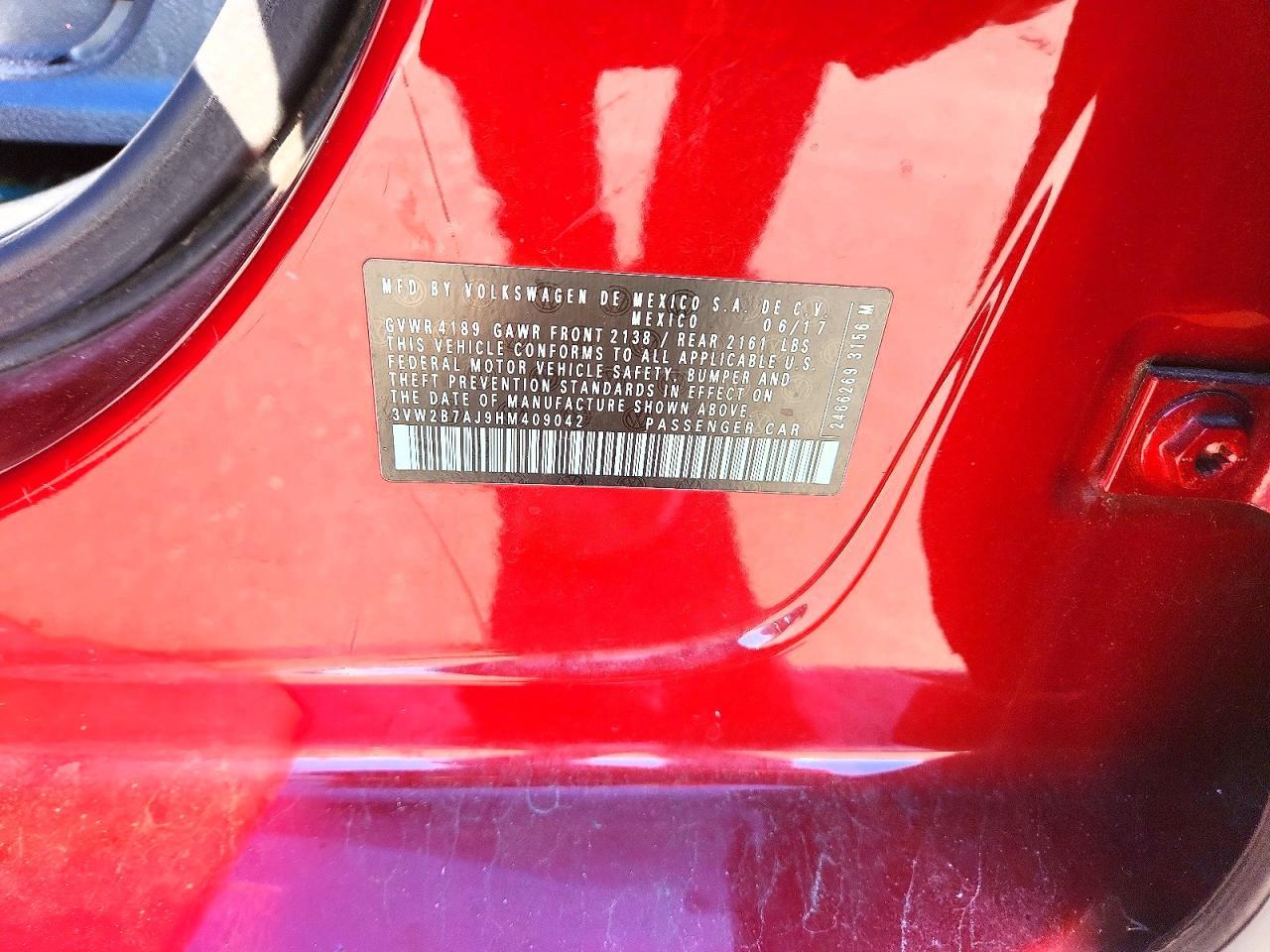 2017 VOLKSWAGEN JETTA