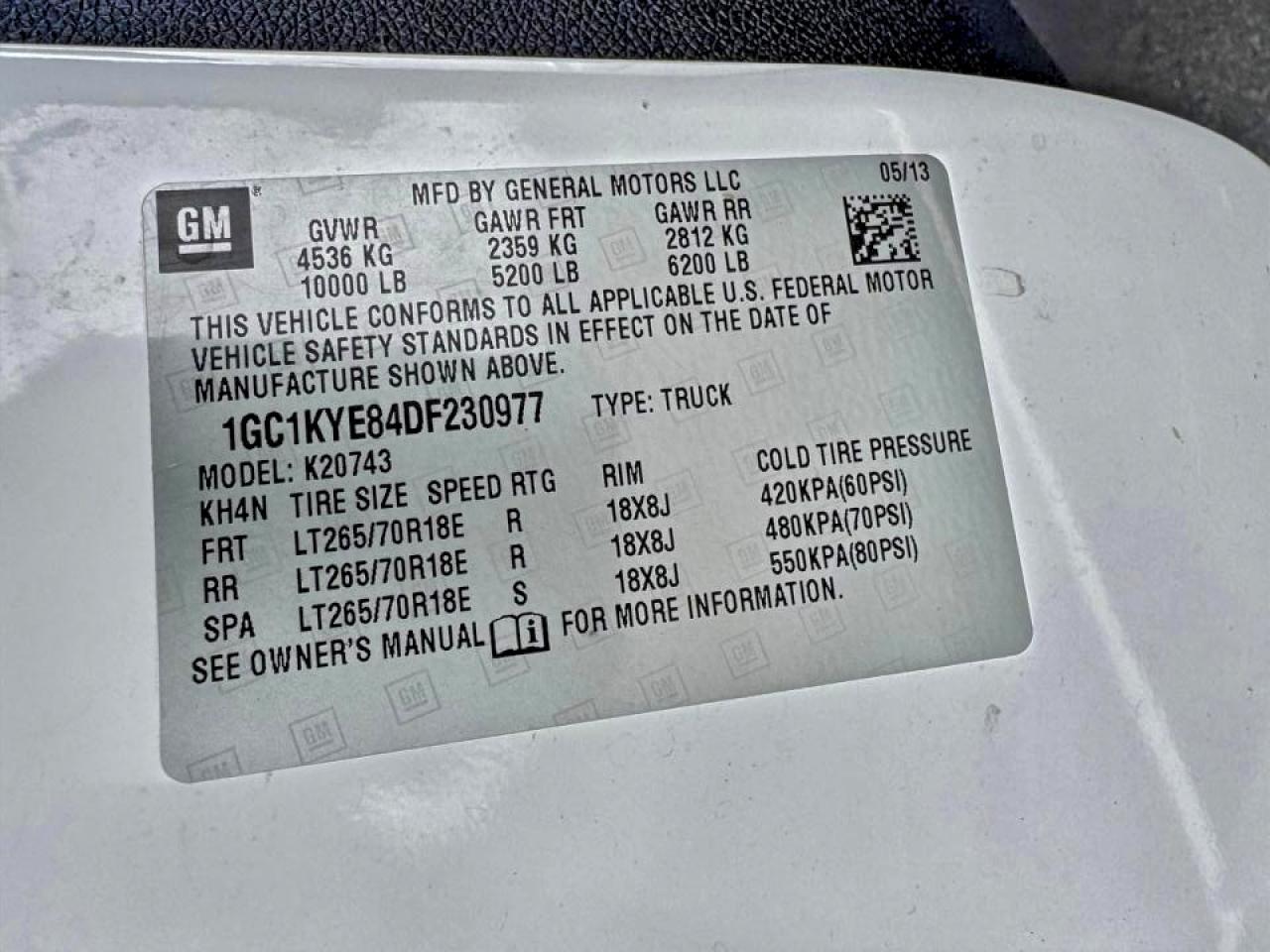 2013 CHEVROLET Silverado 2500