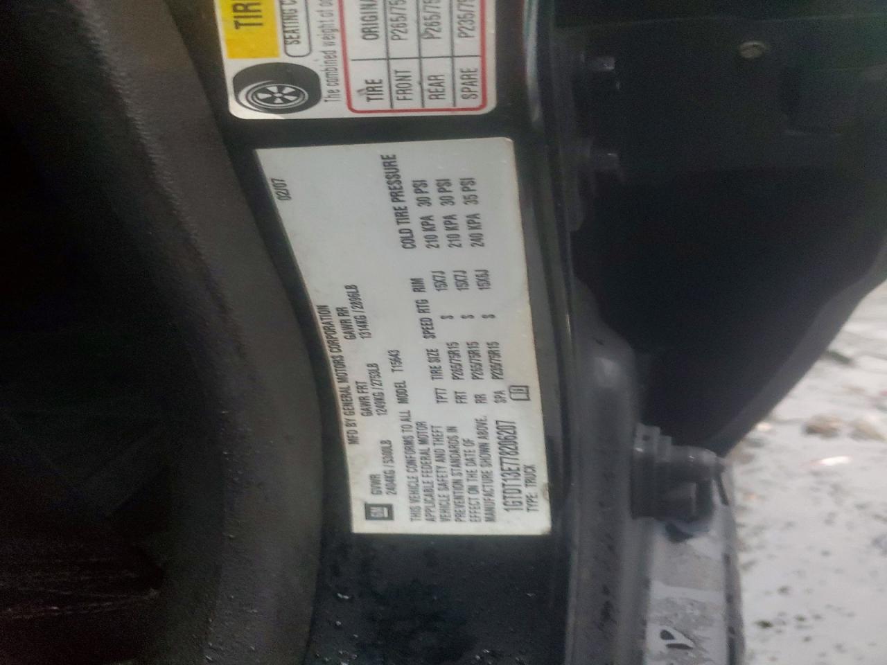 2007 GMC CANYON