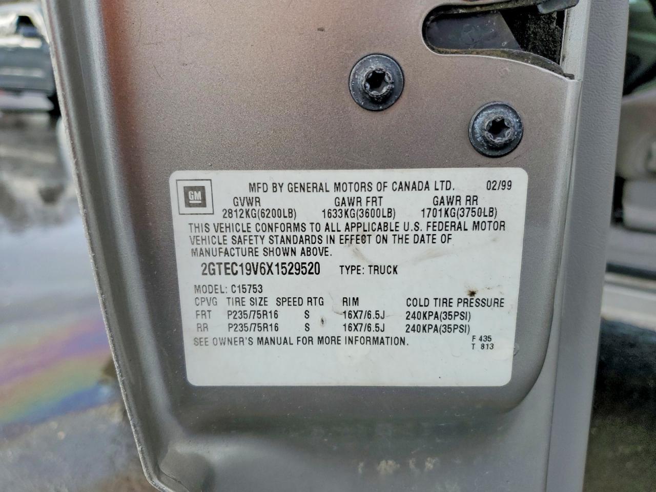 1999 GMC Sierra