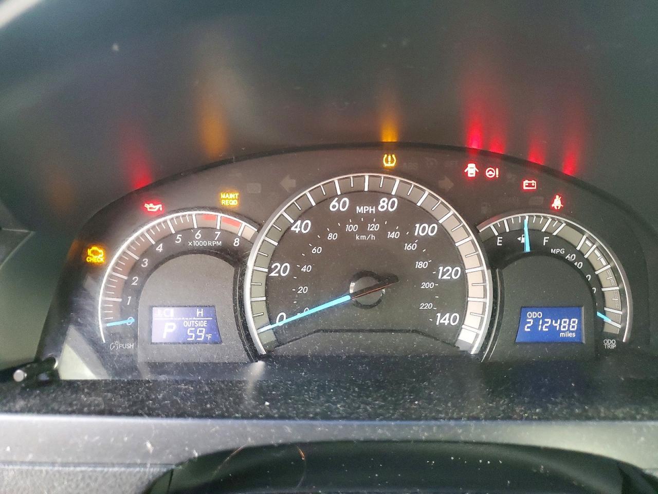 2012 TOYOTA CAMRY