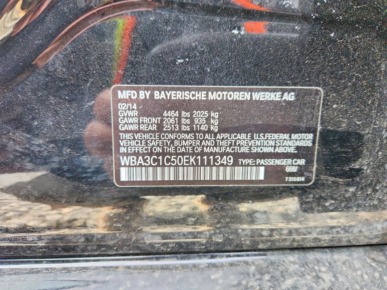 2014 BMW 3 SERIES