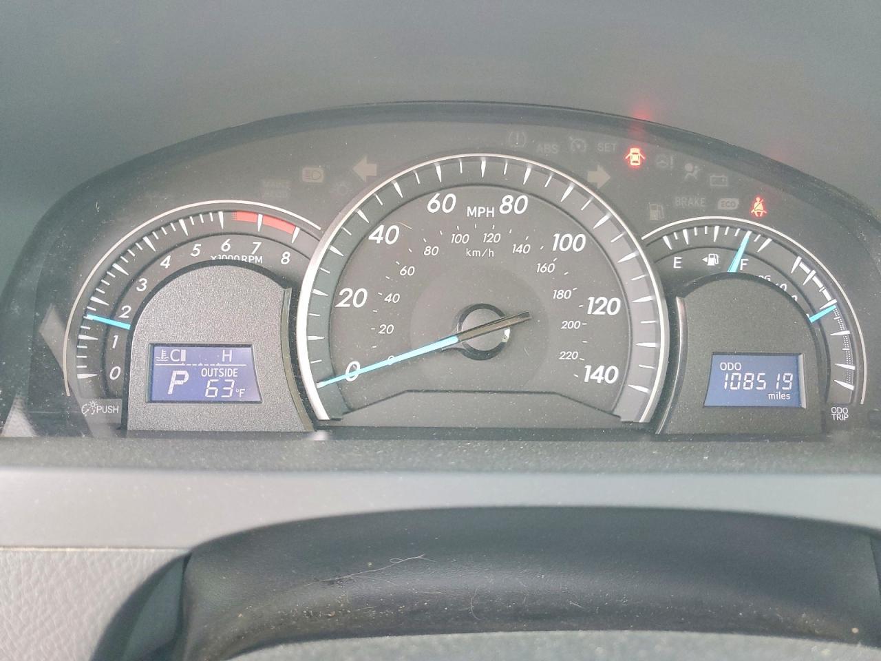 2012 TOYOTA CAMRY