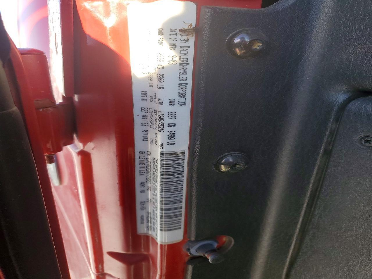 2004 JEEP WRANGLER