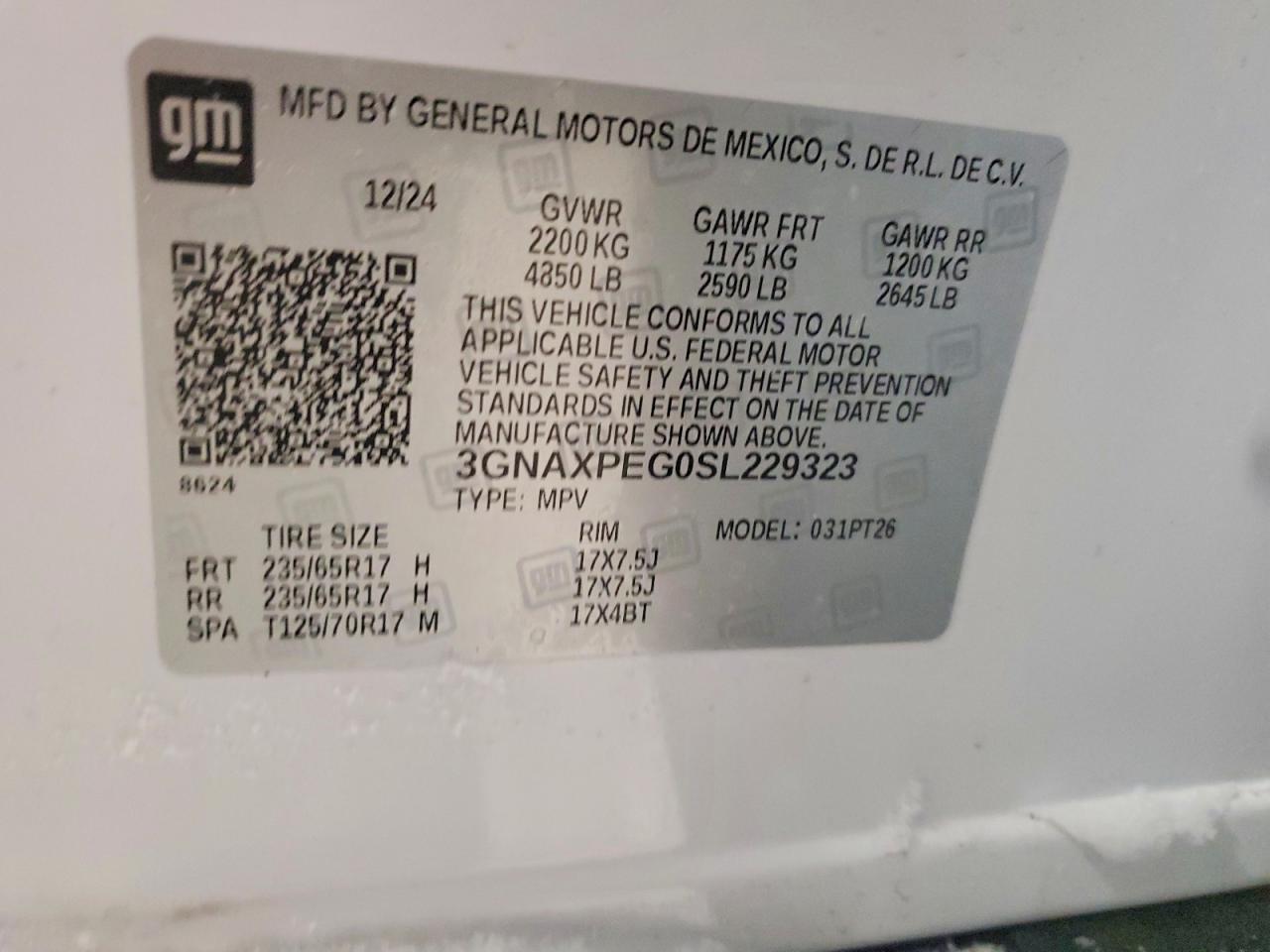 2025 CHEVROLET EQUINOX
