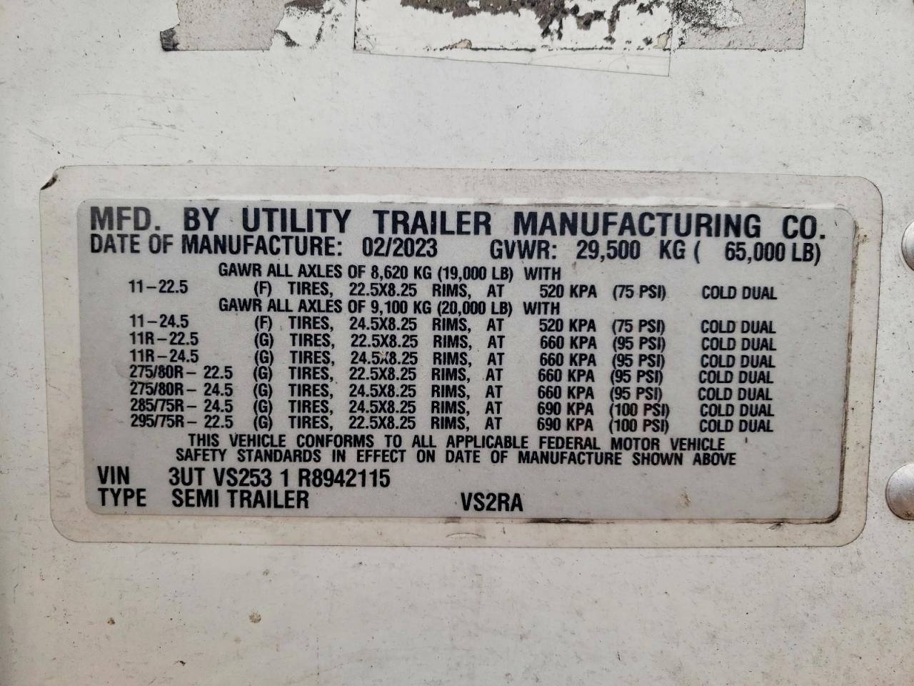 2024 UTILITY Vs2ra