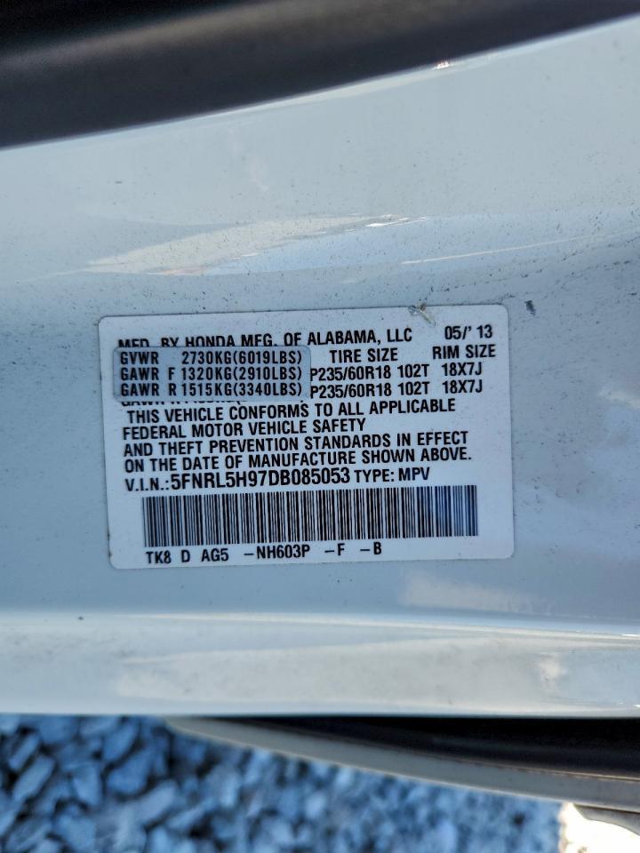2013 HONDA ODYSSEY