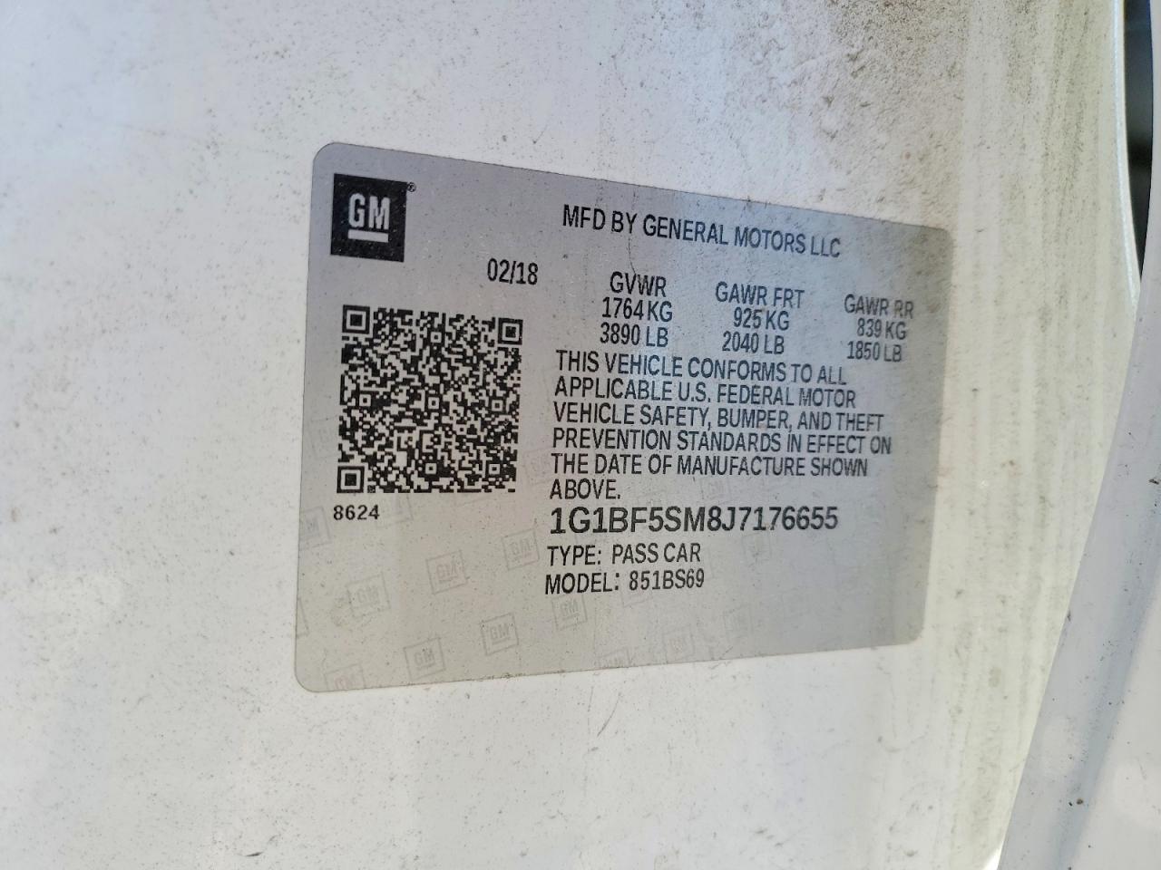 2018 CHEVROLET CRUZE
