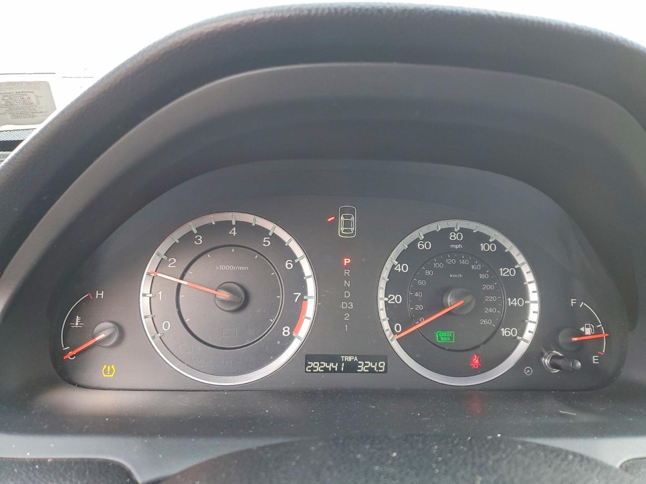 2012 HONDA ACCORD