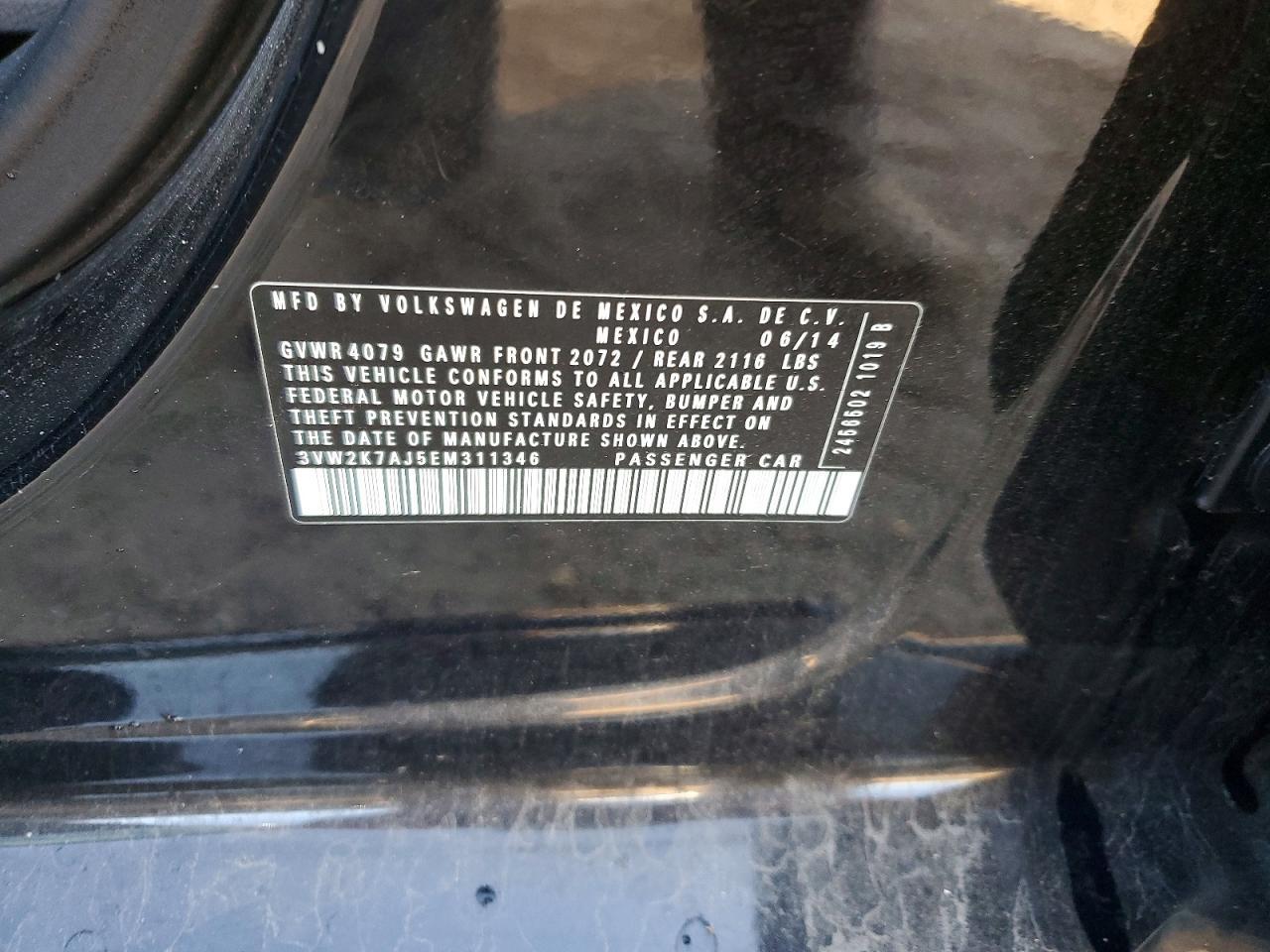 2014 VOLKSWAGEN JETTA