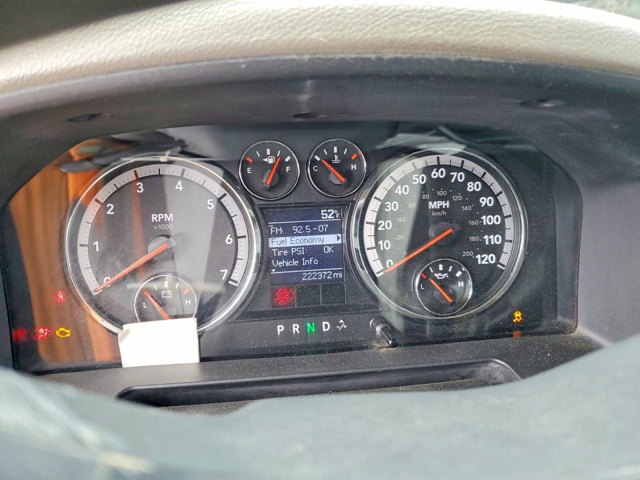 2012 DODGE RAM 1500