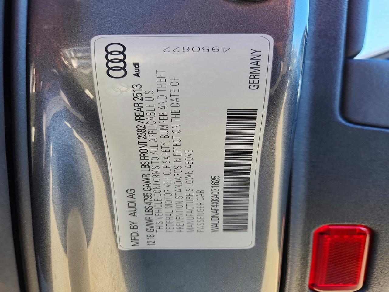 2019 AUDI A4