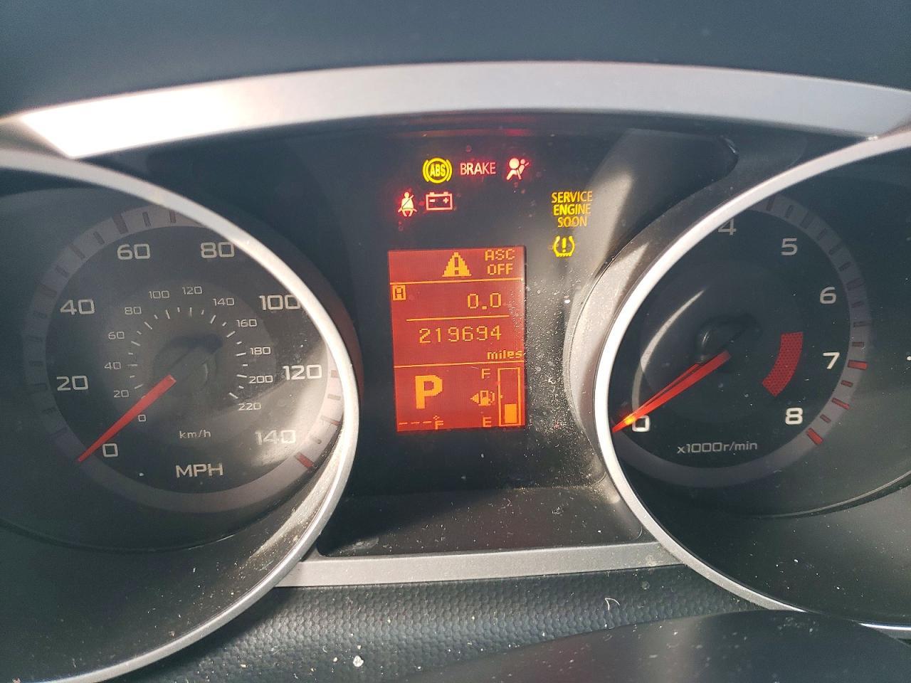 2008 MITSUBISHI outlander