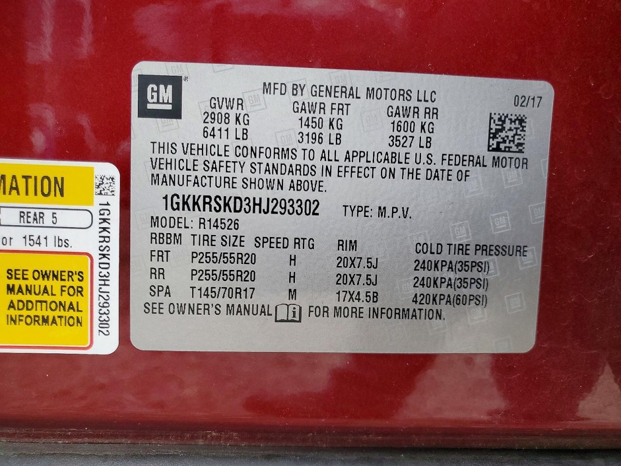 2017 GMC ACADIA