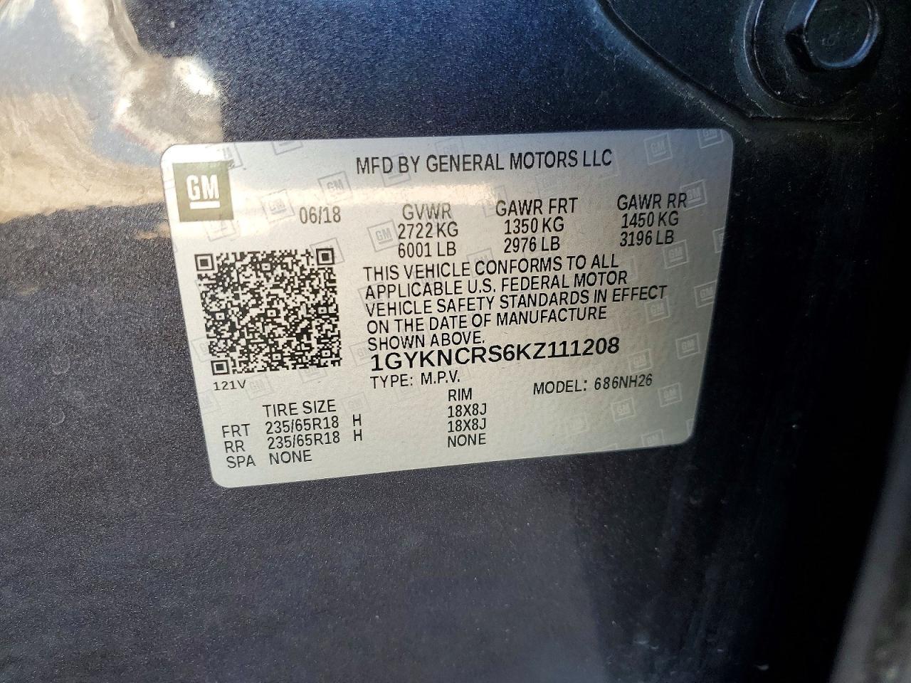 2019 CADILLAC XT5