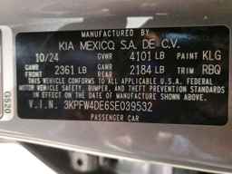 2025 KIA K4