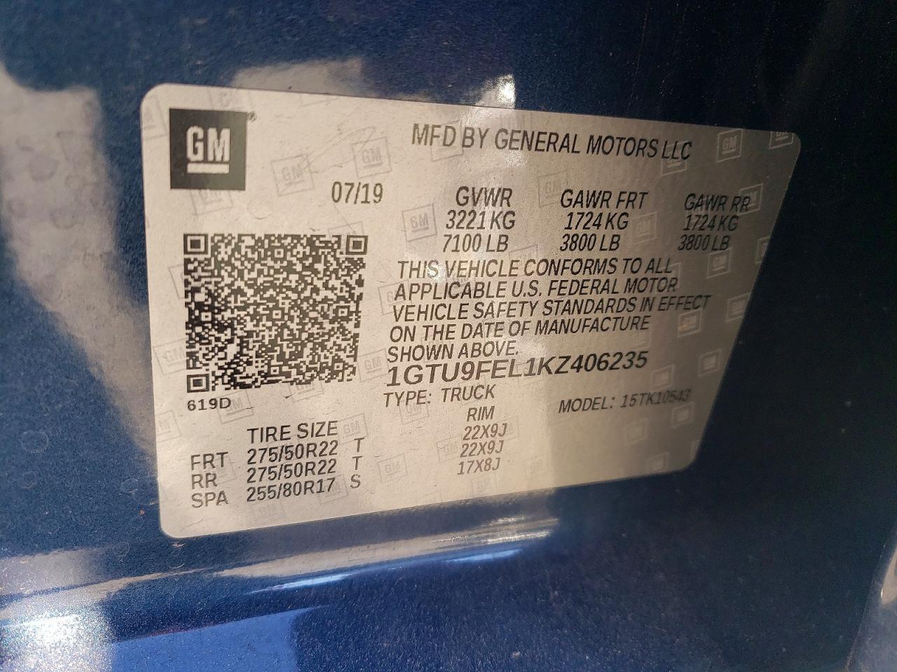 2019 GMC Sierra