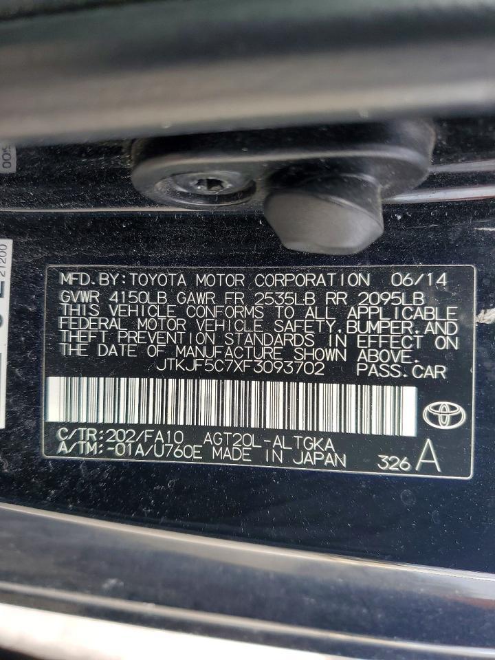 2015 TOYOTA SCION