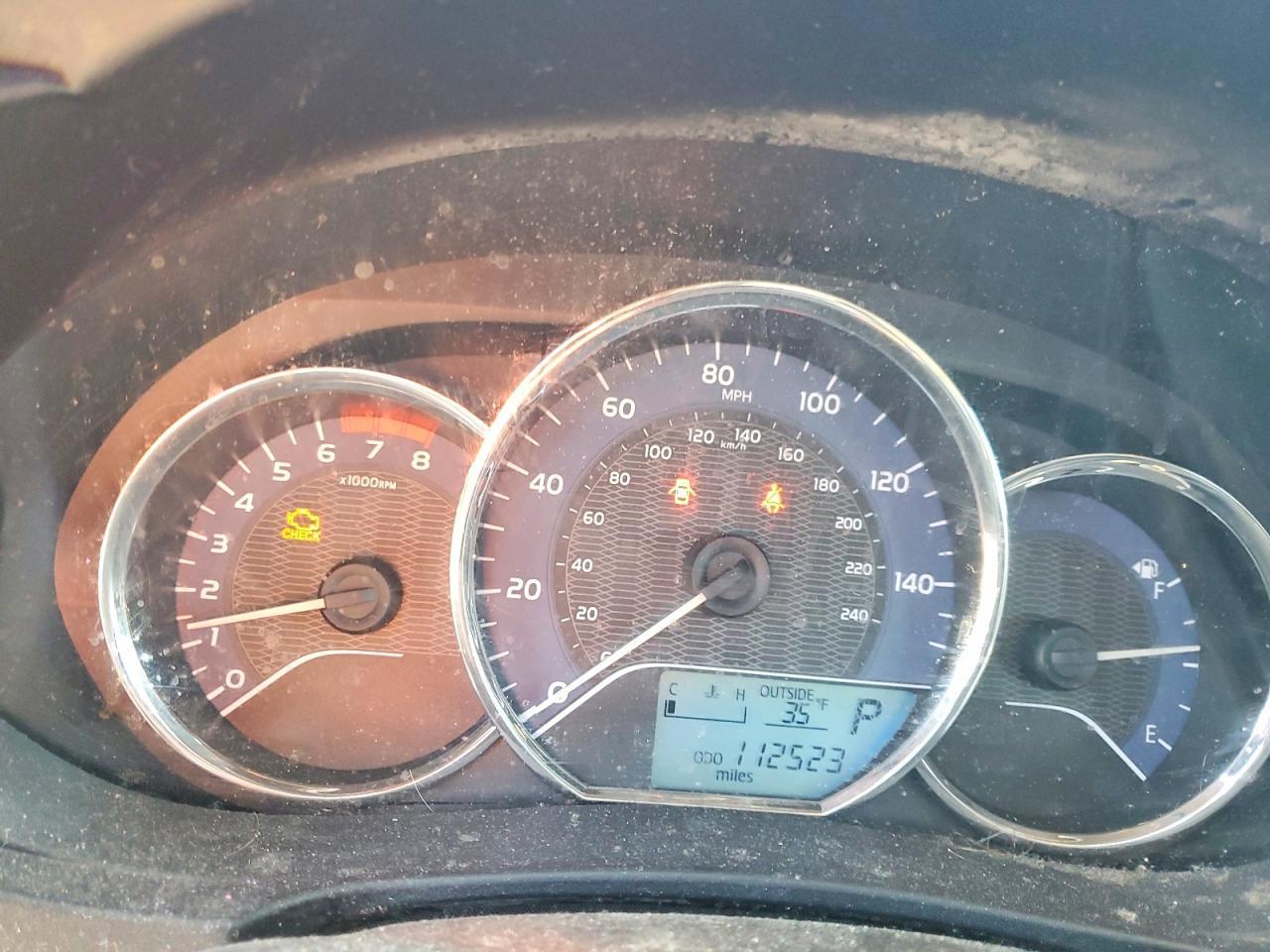 2016 TOYOTA COROLLA