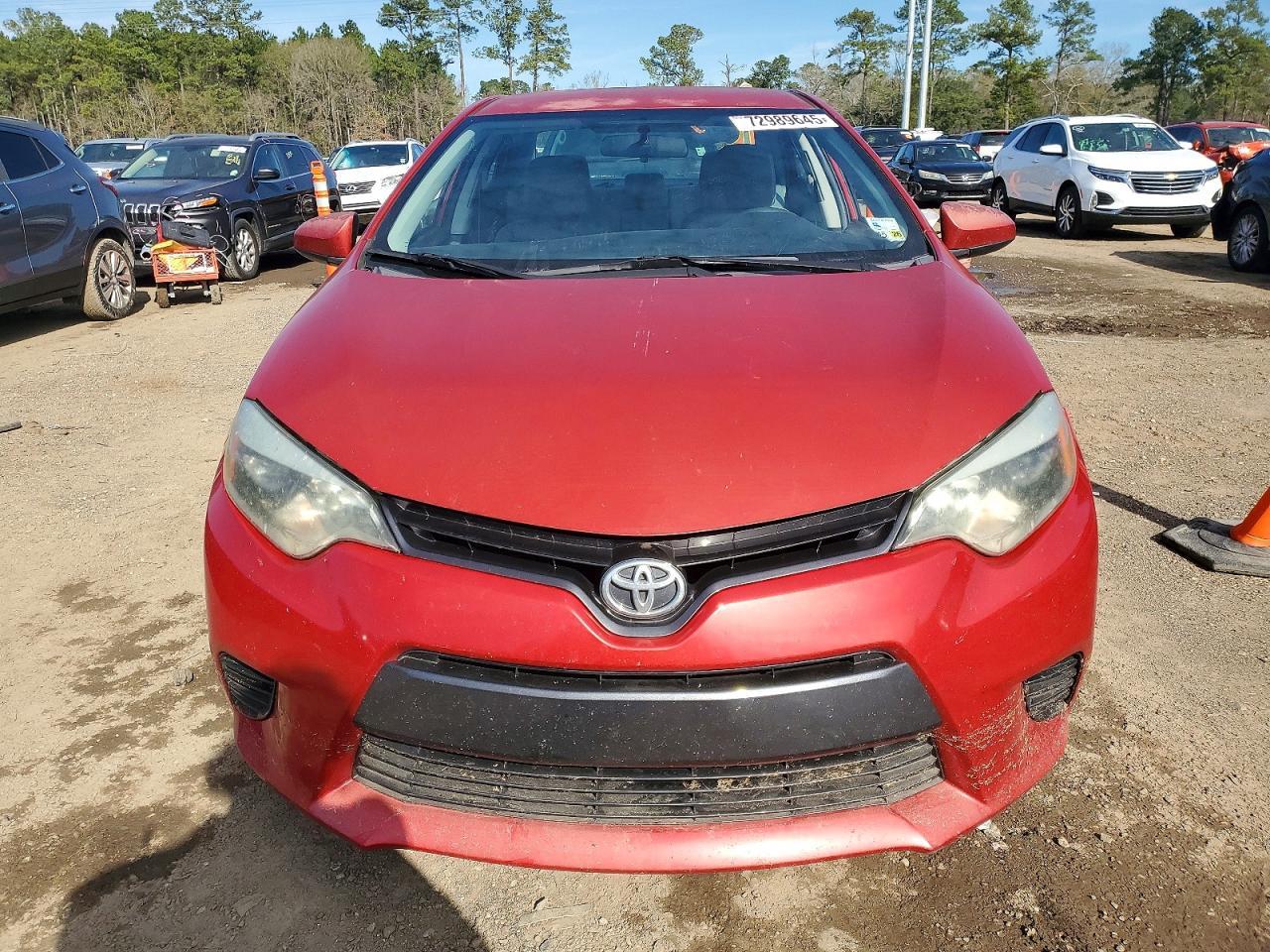 2015 TOYOTA COROLLA