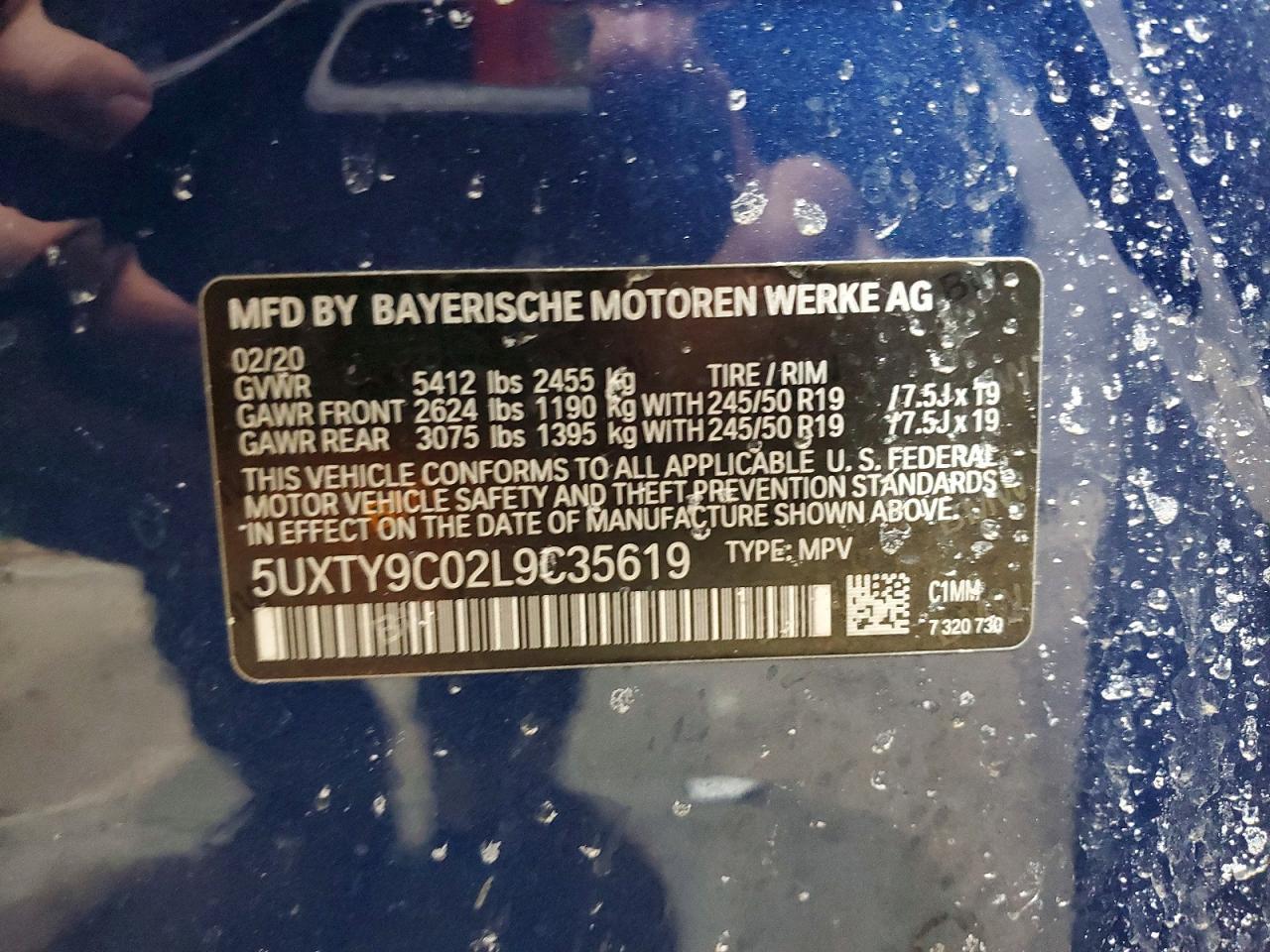 2020 BMW X3