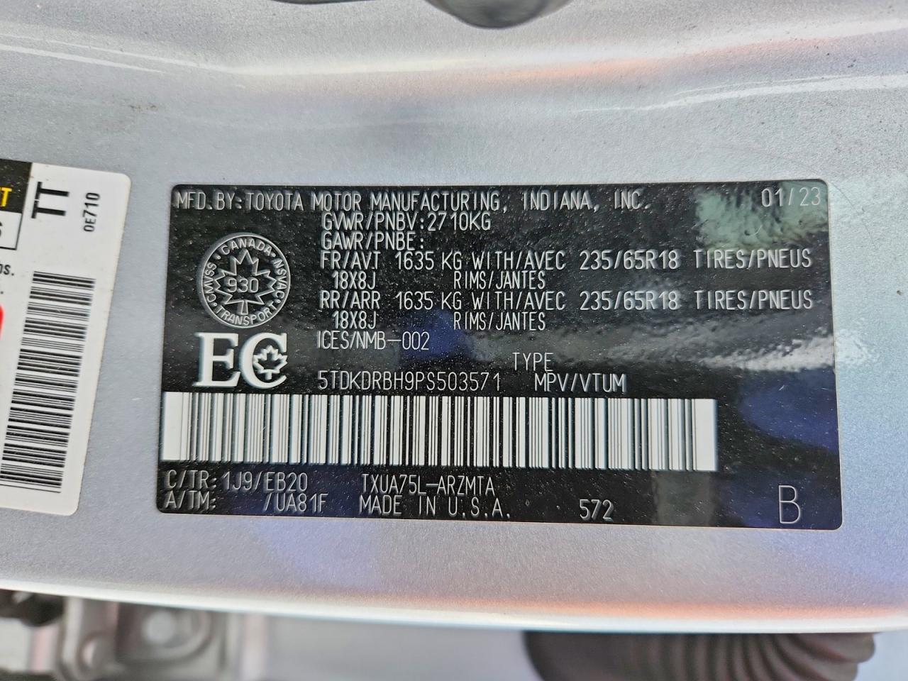 2023 TOYOTA HIGHLANDER