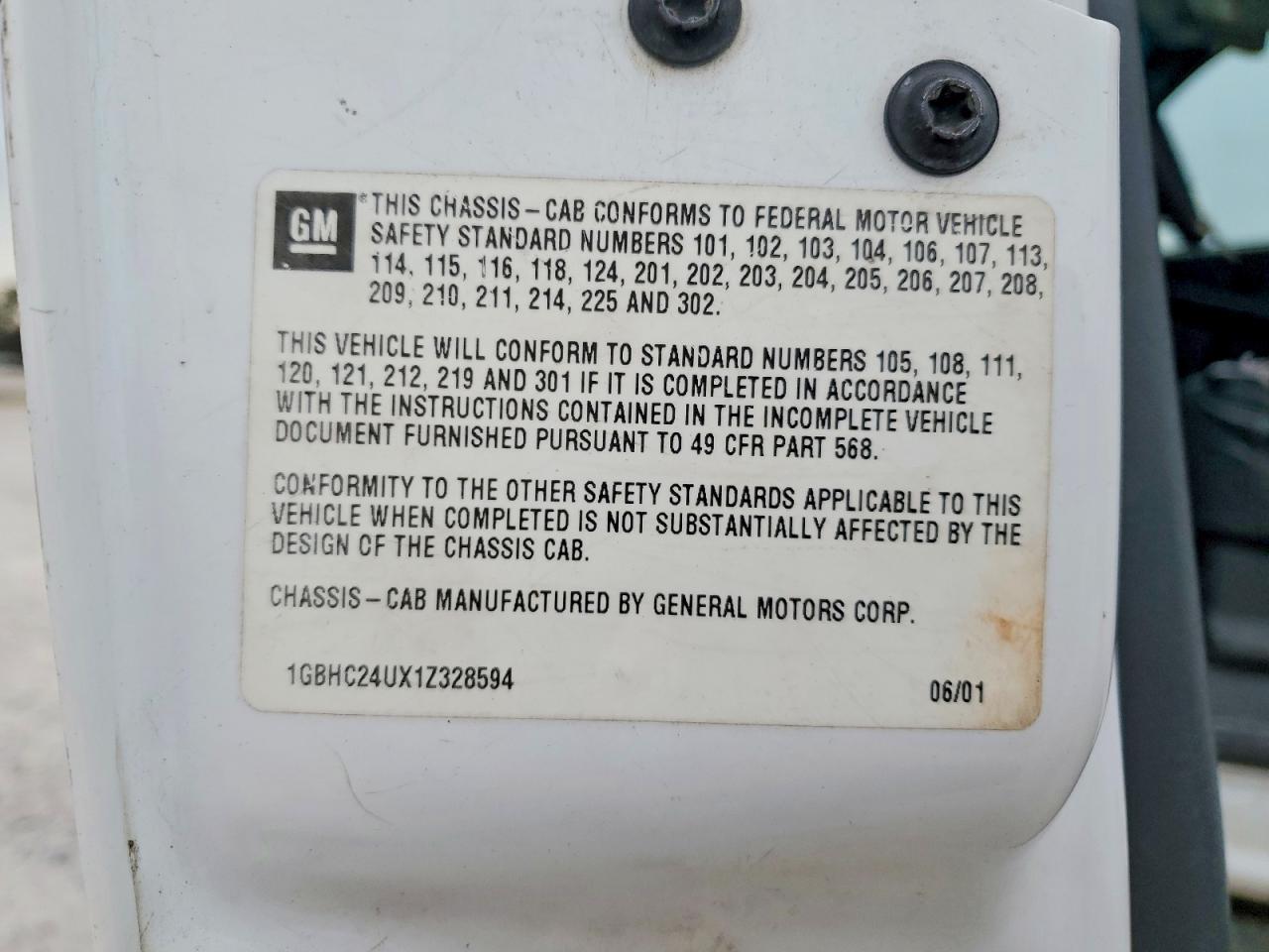 2001 CHEVROLET C2500
