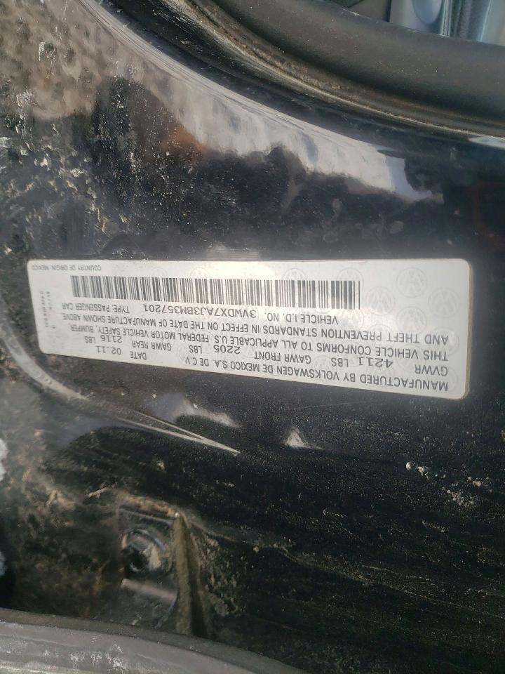 2011 VOLKSWAGEN JETTA