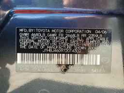 2007 LEXUS ES 350