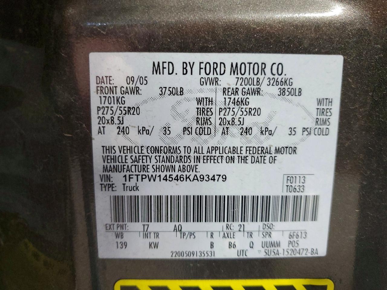 2006 FORD F-150