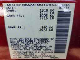 2014 NISSAN ALTIMA