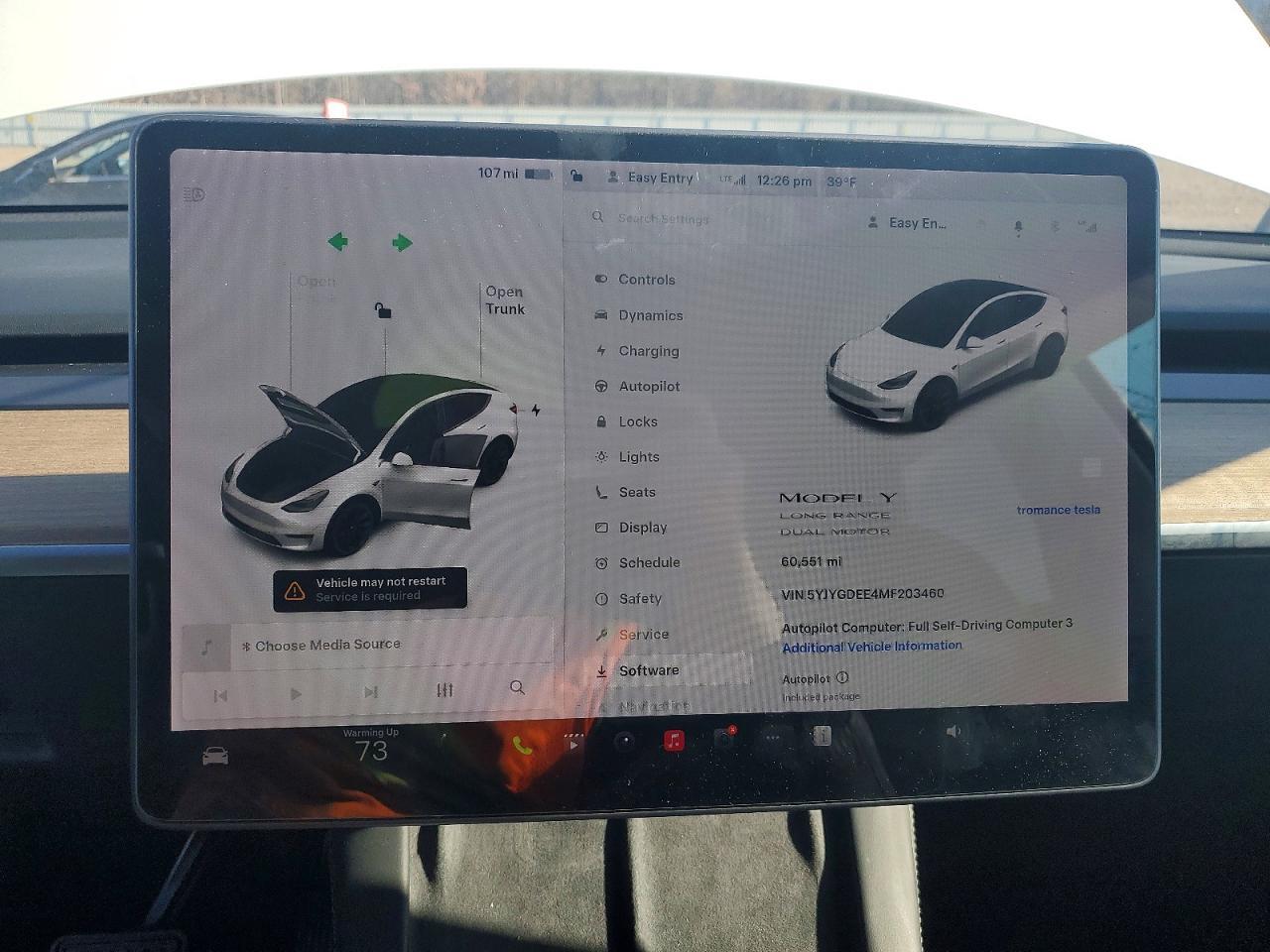 2021 TESLA MODEL Y