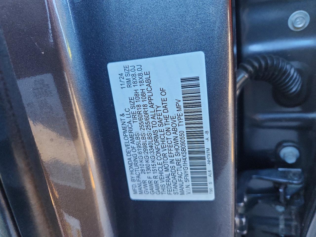 2025 HONDA PILOT