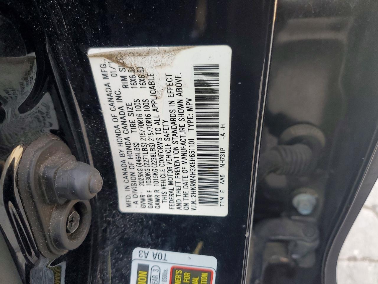 2014 HONDA CR-V