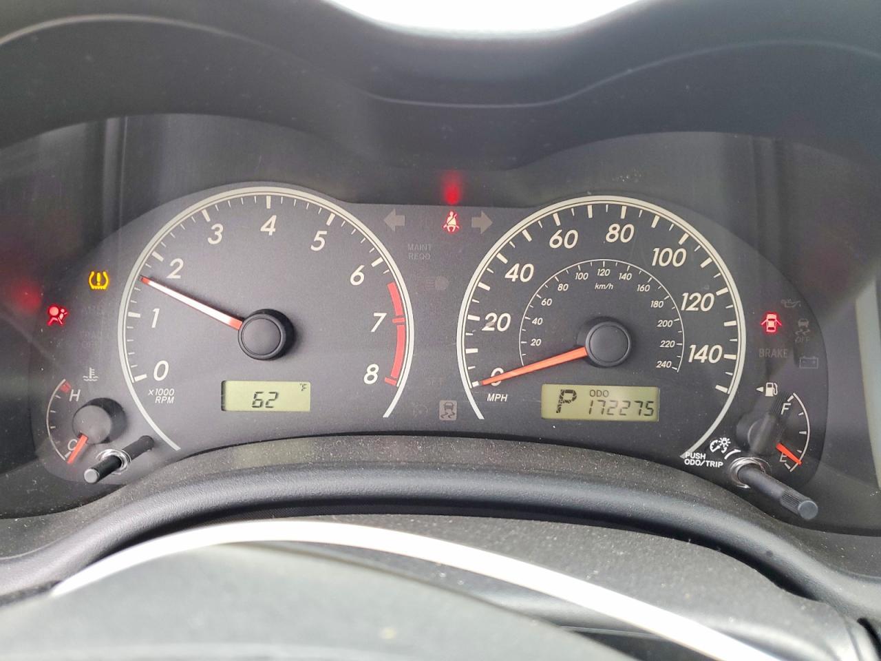 2012 TOYOTA COROLLA