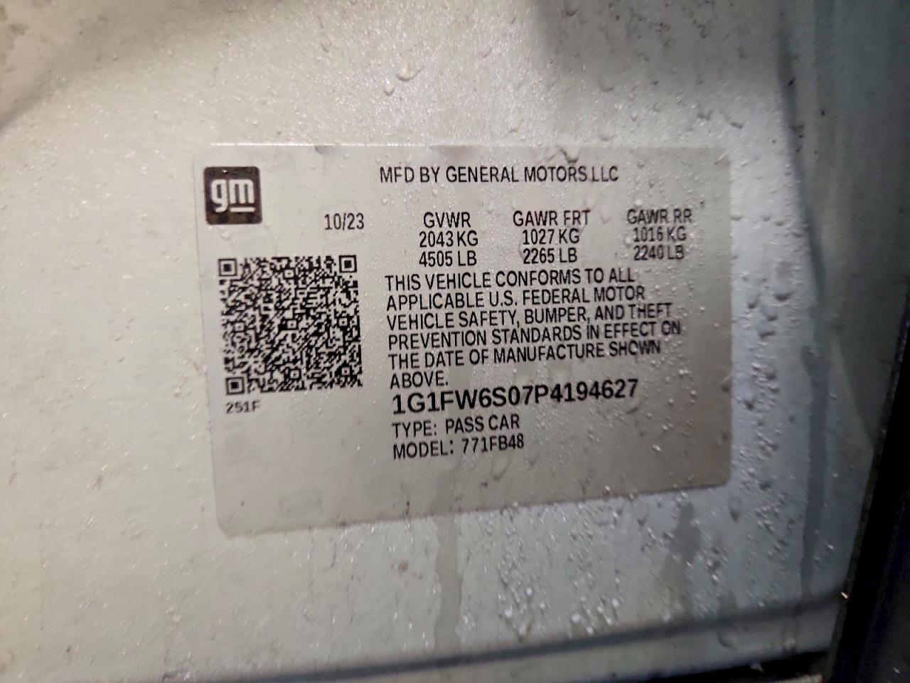 2023 CHEVROLET Bolt EV