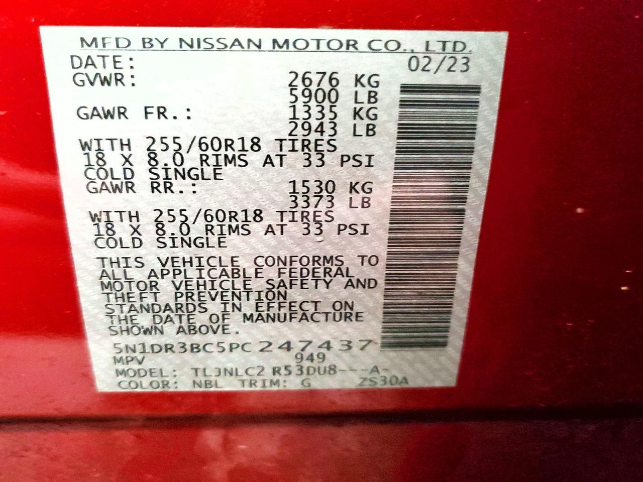 2023 NISSAN PATHFINDER