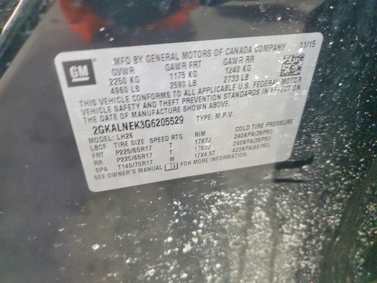 2016 GMC Terrain