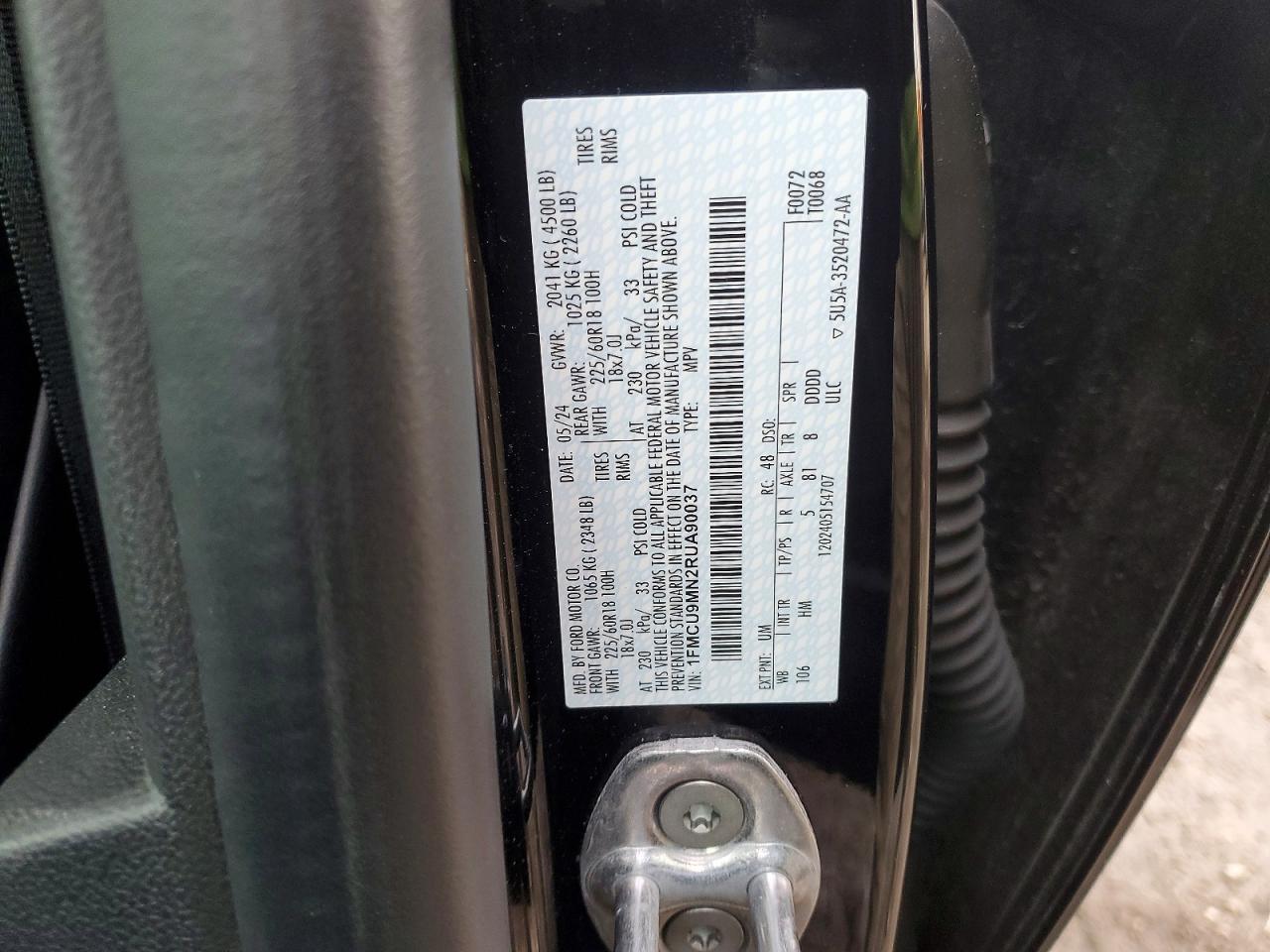 2024 FORD ESCAPE
