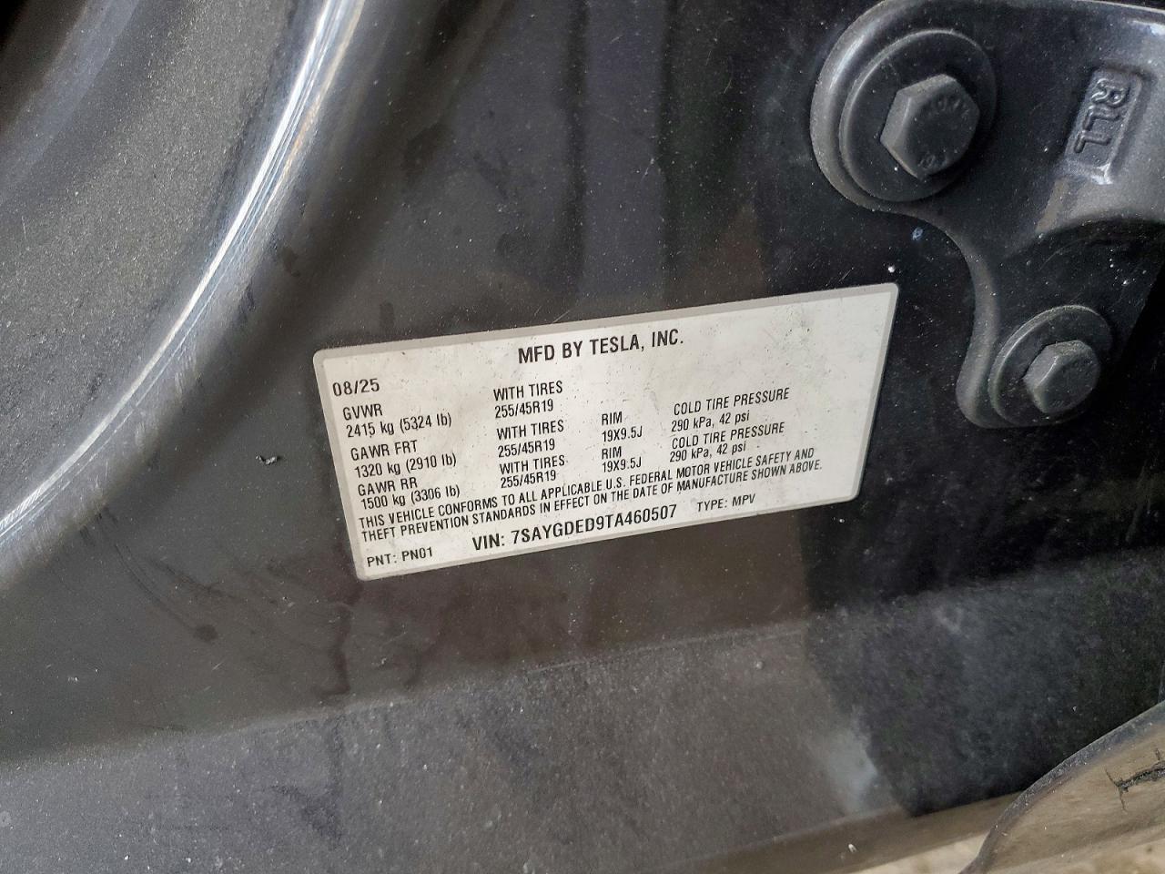 2026 TESLA MODEL Y