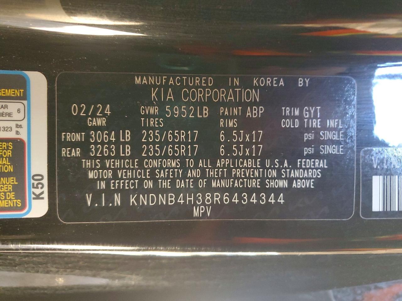 2024 KIA Carnival