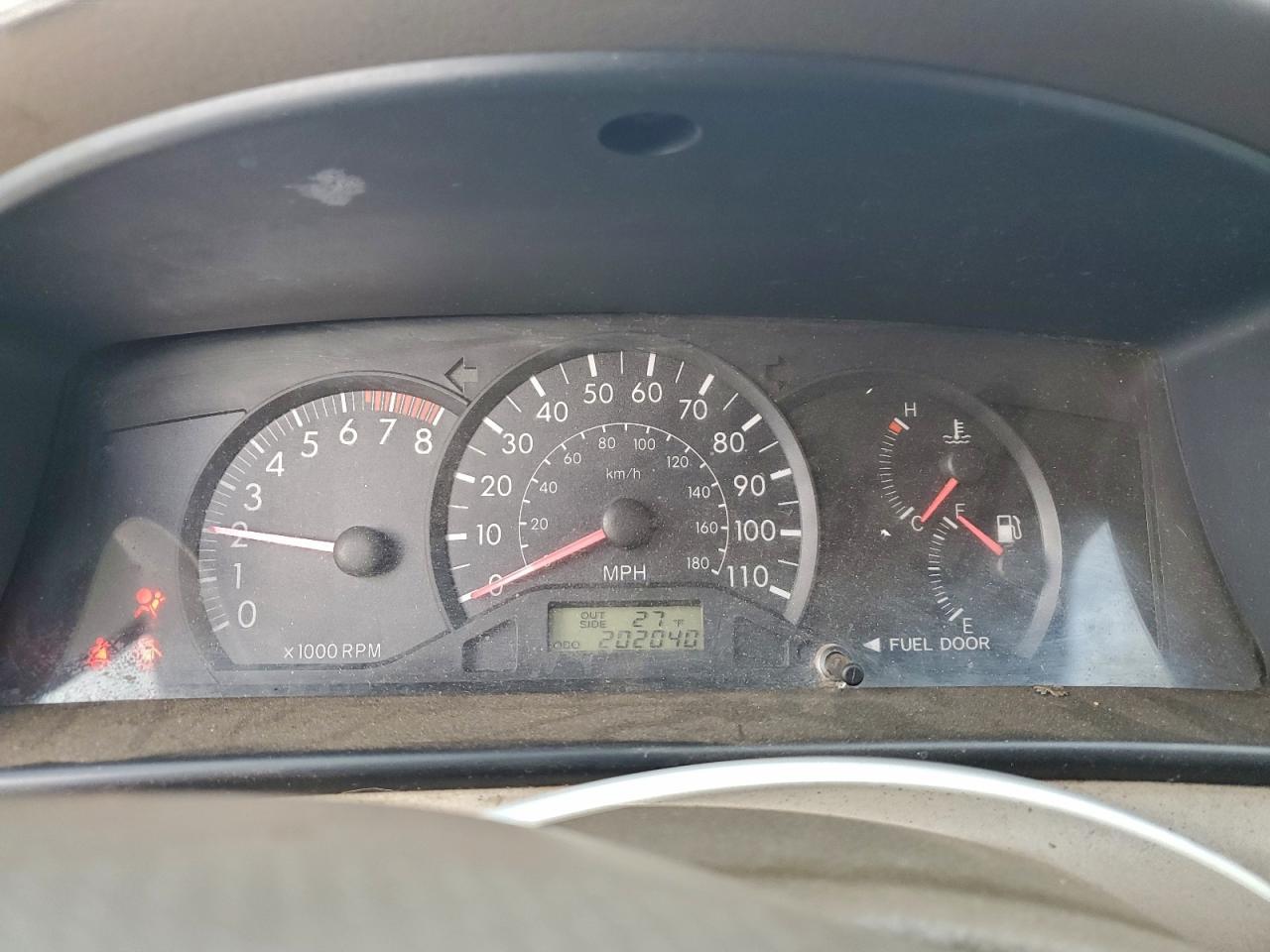 2007 TOYOTA COROLLA