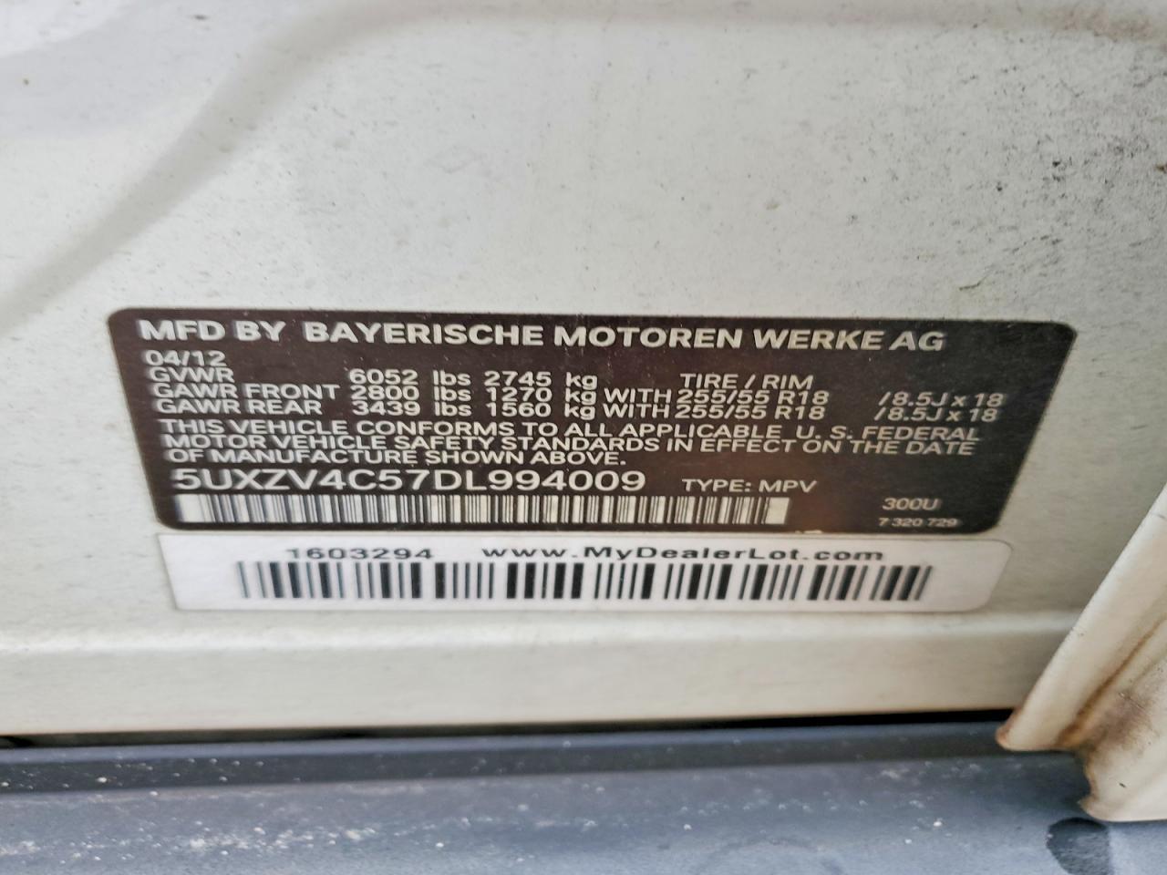 2013 BMW X5