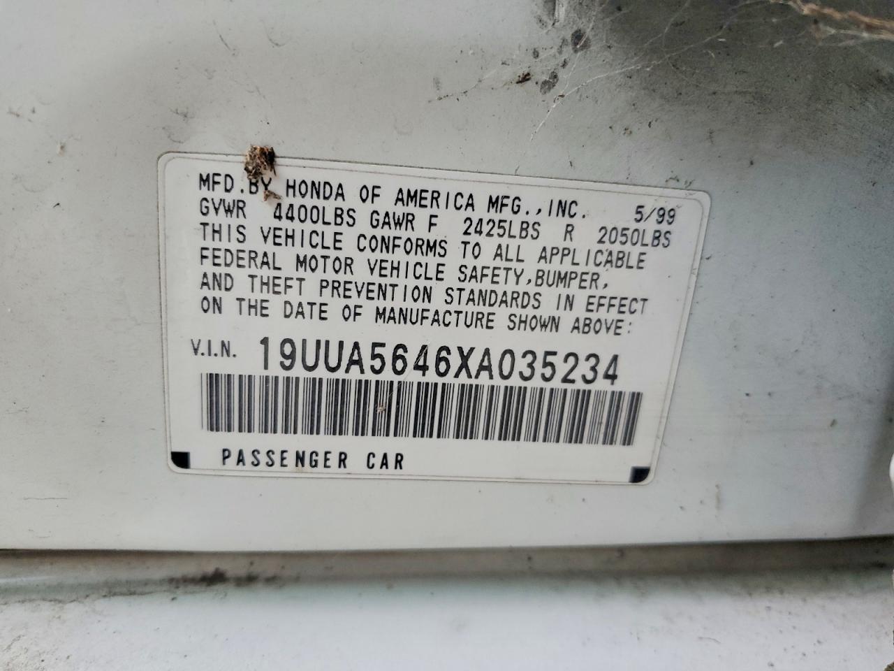 1999 ACURA TL
