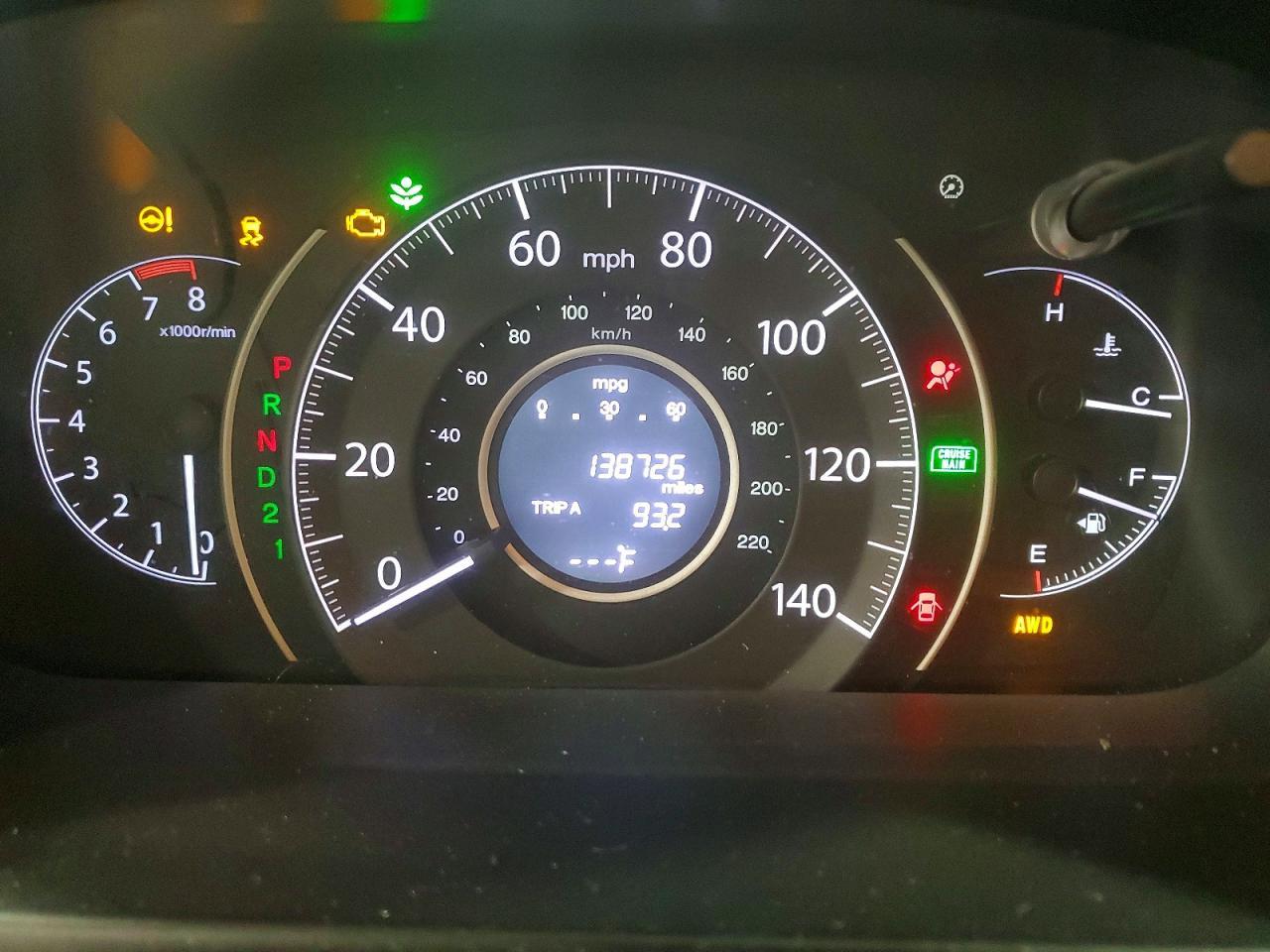2012 HONDA CR-V