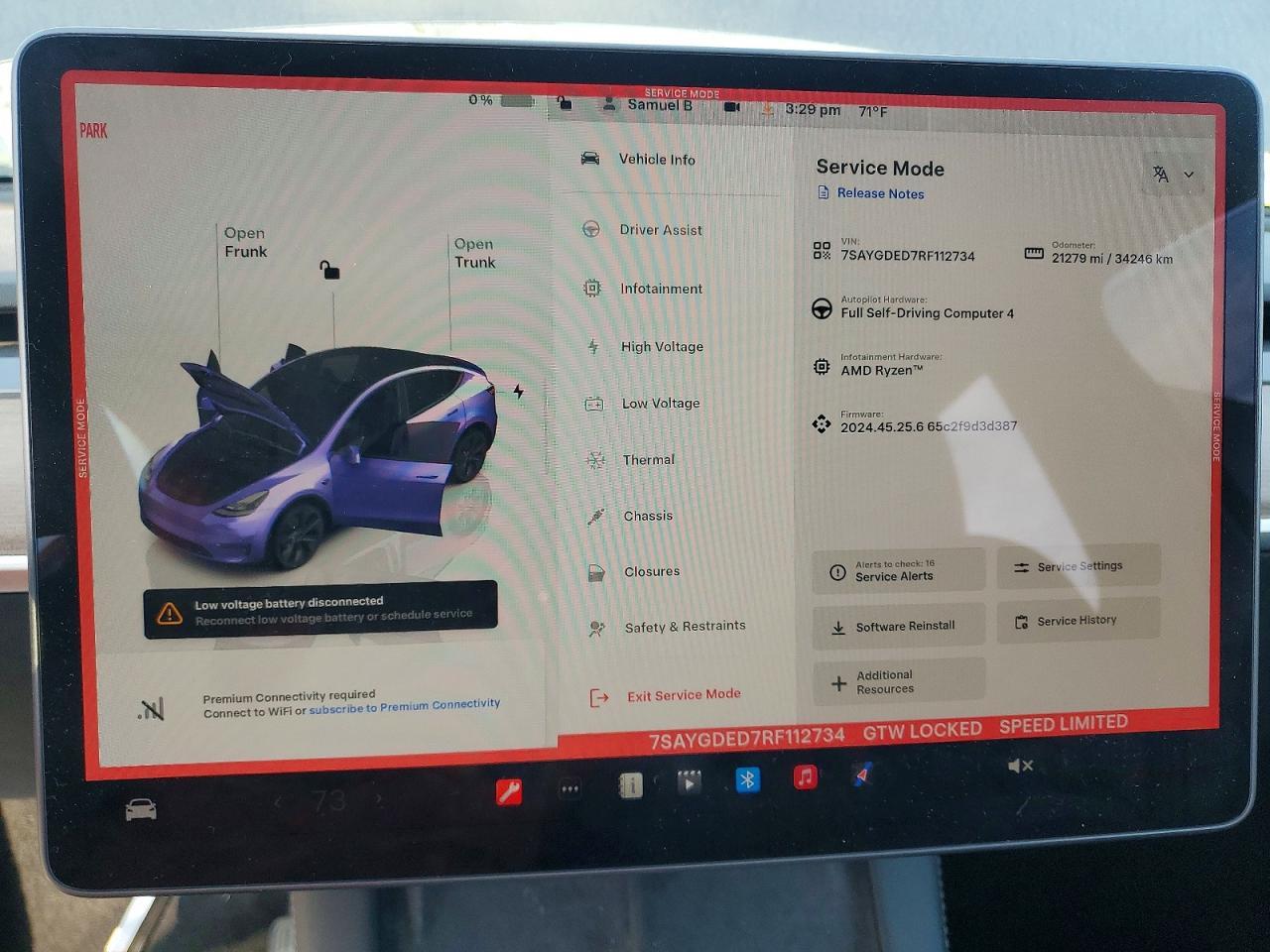 2024 TESLA MODEL Y