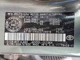 2014 TOYOTA CAMRY
